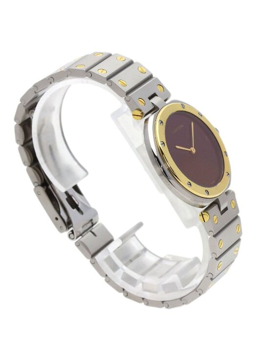 Cartier Santos Vendome LM Watch SS 18K Yellow Gold main image 12